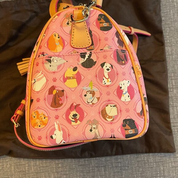 Dooney & Bourke Disney Dogs Satchel Bag - Picture 8 of 16